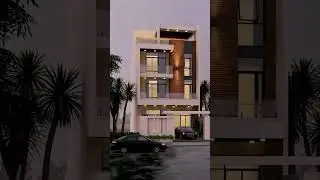 3 storey modern house #shorts