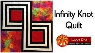 How to Make an Infinity Knot Patchwork Quilt