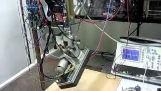 Robotic prosthesis for above knee amputees - foot dynamic model identification (LARA/UnB)