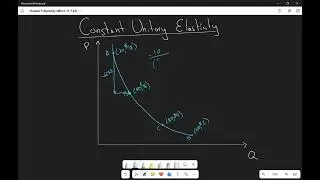 Constant Unitary Elasticity Explained | Microeconomics w/Dr. McCarthy @chadronstatecollege