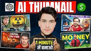 🔥 How to Make Viral Thumbnails Using AI | AI Thumbnails | AI Thumbnail Maker 🔥