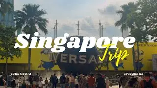SINGAPORE TRIP 🇸🇬 | UNIVERSAL STUDIO SINGAPORE | Naik Wahana, Teriak, Basah-Basahan, Makan (DAY 2)
