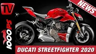 Ducati Streetfighter V4 - Technische Daten und Infos Neues Modell 2020 - Deutsch