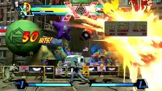 UMVC3 - New Zero Fullscreen combo by Mario19 - Idea from D3m0NHUTER1914