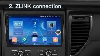 A2424 mobile phone interconnection, wireless Carplay, reversing camera SD and HD setting steps