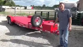 PJ 20 FT CARHAULER TRAILER WITH STEEL DECK * DR TRAILER