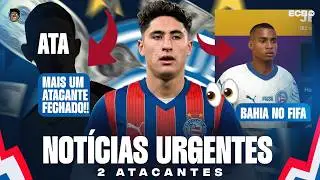 🔥💣 NOTÍCIAS URGENTES: ALEJO E MAIS UM ATACANTE CHEGANDO! MERCADO PEGANDO FOGO! ÚLTIMAS DO BAHIA!