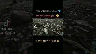 ark crystal isles worst spawn ever #gaming #arksurvivalevolved #ark #fyp
