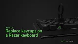 How to replace keycaps on a Razer keyboard