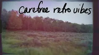 carefree retro vibes - aesthetic road trip ambient video - good times 70s music for work study drive