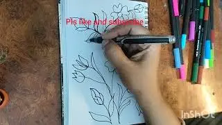 Free hand drawing#art#easyart##artlover#subscribe #flower#