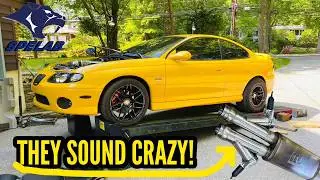INSTALLING CUTOUTS ON MY PRO CHARGED GTO! SPELAB REVIEW!
