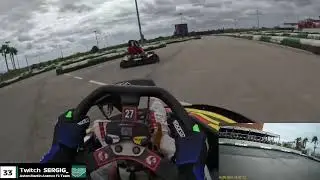 Tercera Carrera Campeonato AKC [QUALYFING] || Go-Karts Ciudad Quesada|| OnBoard Delantera y Trasera