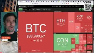 🩸 BITCOIN ABAIXO DE 84 MIL DÓLARES: A VACA FOI PRO BREJO? 🩸