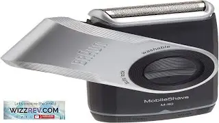 Braun Electric Razor for Men M90 Mobile Electric Shaver Precision Trimmer Washable Review