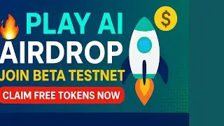 🔥 Play AI Airdrop LIVE! | Join Beta Testnet & Claim Free Tokens Now 🚀