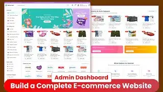 Build a Complete Babymart E-commerce Website | Part 2: Admin Dashboard Setup with Vite, React Router