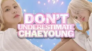 don't underestimate TWICE chaeyoung