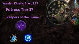 Warden Kinetic Blast Tier 17 Cheap Gear League Start Test Path of Exile 3.27