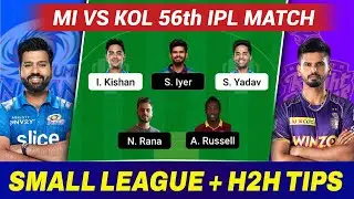 MI vs KOL Dream11 Prediction Today's Match | MI vs KOL Dream11 Team | MI vs KKR Dream11 IPL 2022.