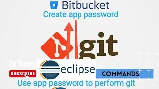 #BitBucket Create app password and how to use it in eclipse - BitBucket 3rd party authentication.