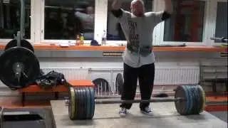 260kg & 282.5kg & 302.5kg Deadlift with 50mm Fatbar