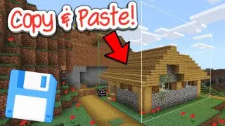 How to Copy and Paste Builds on Minecraft Bedrock! (1.21+)