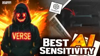 How to Make Perfect BGMI Sensitivity Settings Using ChatGPT AI | Best Sensitivity Settings 