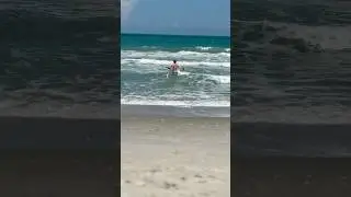 Guy gets attacked by shark in Myrtle beach South Carolina #myrtlebeach #sharkattack