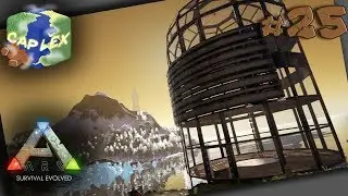 HUGE AVIARY BUILD! AVIARY MOD! Caplex: ARK Evolved #25