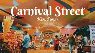 Ek Shaam Carnival Street ke Naam | Street Food, Shopping, etc | New Town, Kolkata | Near Axis Mall