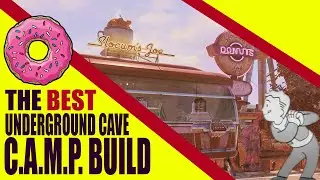 Fallout 76: The BEST Underground Cave CAMP Build