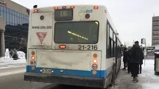 STM 21-216 ON THE 16 AT PARC M&Eacute;TRO 2001 Novabus Lfs (RETIRED)