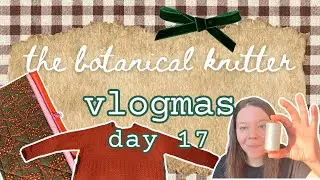 Vlogmas, 17-й день 🌿закончила Inge Isle + шью стеганую сумку