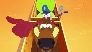 Zig and Sharko 🚂 BERNIE CHIEF CONDUCTOR (SEASON 2) New episodes | Cartoon for kids