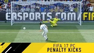 FIFA 17 PC New Amazing Penalty kicks Gameplay (Real Madrid vs Manchester United)