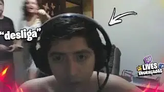 MÃE E PAI BRIGANDO COM FILHO NO MEIO DA LIVE | LIVES ENGRAÇADAS #172
