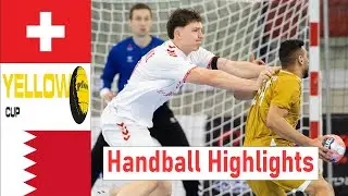 Switzerland Vs Bahrain Handball Highlights | Yellow Cup 2026 🔥