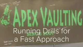 Running drills for Pole Vault