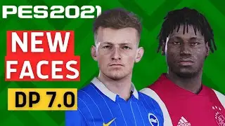 ALL NEW FACES! DATAPACK 7.0 PES 2021 UPDATE