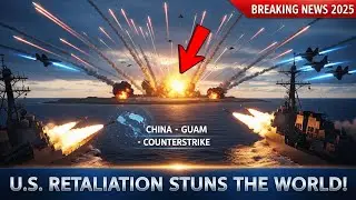 China Fires 40 Missiles at Guam &mdash; U.S. Retaliation Stuns the World! | US Navy 2025