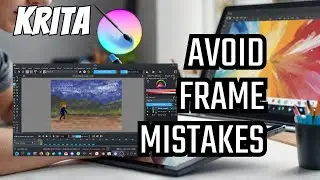 STOP Dawning Frames WRONG at Krita of Animation!