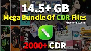All In One CDR Files Templates |Corel Draw Templates| |Sheri Sk|