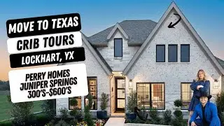 Perry Homes New Construction Tour | Juniper Springs in Lockhart, TX 🇨🇱🏡