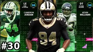 TOTW CAM JORDAN AND KEVIN WILLIAMS GAMEPLAY! THE BEST SAINTS THEME TEAM IN MADDEN 22 #29