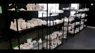Painting Panda Pottery Studio Tour