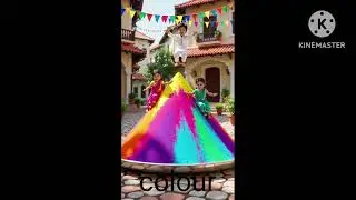 Happy Holi colour 