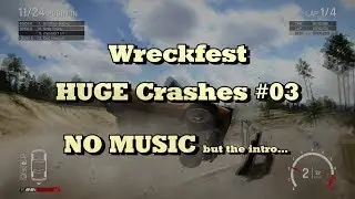 Wreckfest HUGE Crashes #03 NO MUSIC (Pinball Mod)