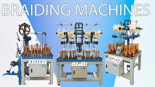 braiding machine 25/2 // wenli braiding machine // twisted rope making machine