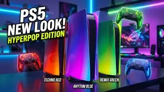 PS5 HyperPop Makeover.... INSANE New Colors & Limited Edition Upgrade